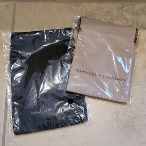 David Yurman Jewelry Pouch and Cloth Set